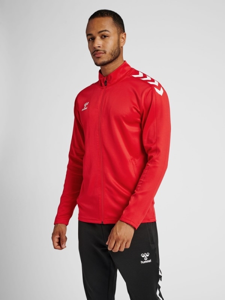 Hummel Core XK Poly Zip Trainingsjacke - Rot